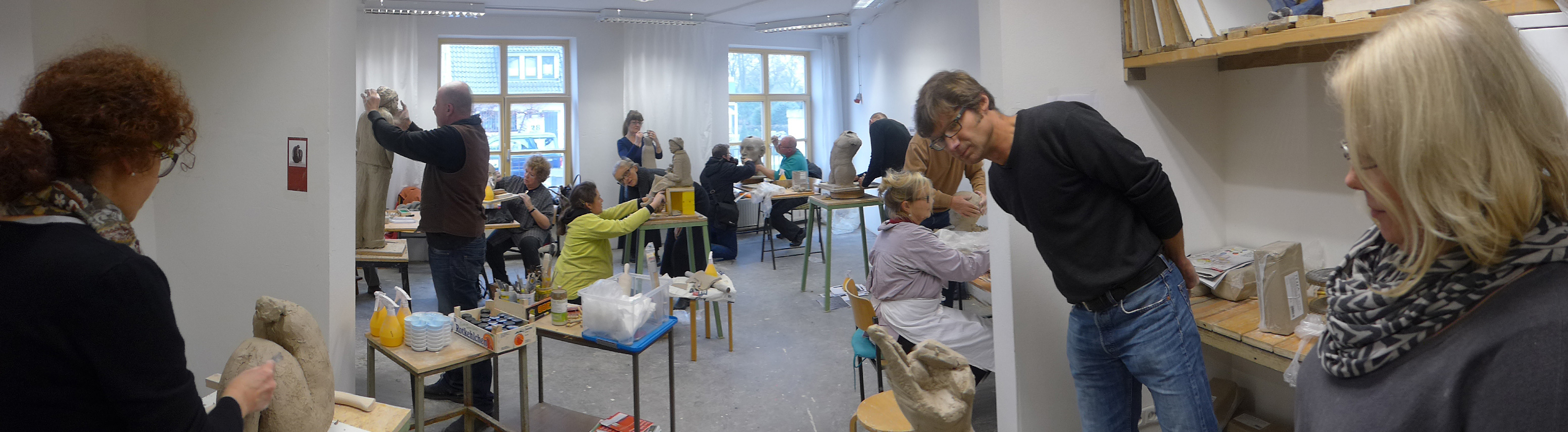 Bildhauerkurs im Westend Bremen